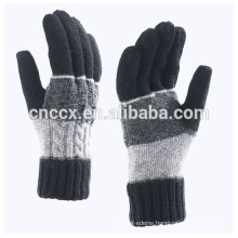 P18C01TR men's fall winter fashion 100% cashmere glove